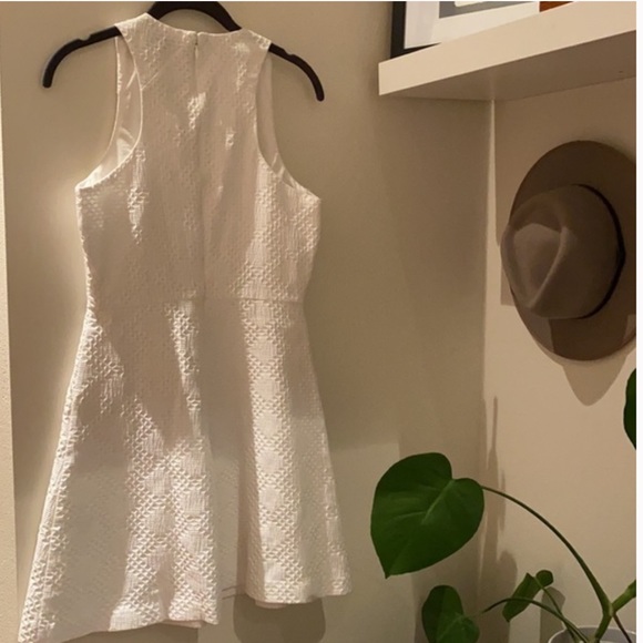 Banana Republic Textured White Dress - Picture 3 of 5